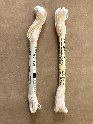 100% Double Mercerized Long Staple Cotton Galaxy Assorted Colors 8.7 yards - Image 1 of 3