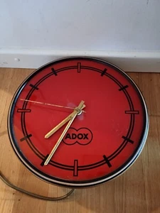 Adox Werbeuhr Uhr Reklame - Bild 1 von 8