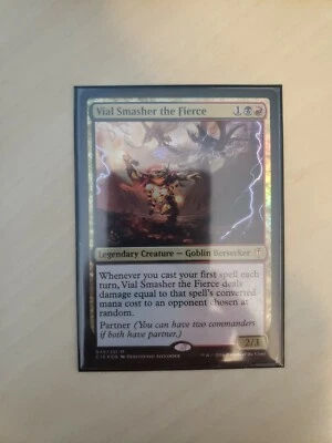 MTG - Vial Smasher the Fierce - Commander 2016 - NEAR MINT - FOIL - Image 1 of 3