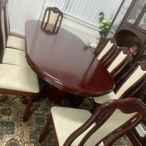 Dining Table and Chairs with matching Cabinet - Picture 1 of 6