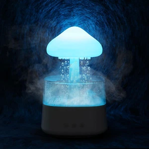 Rain Cloud Humidifier Water Drip with Adjustable LED Lights White Noise Humidifi - Picture 1 of 6