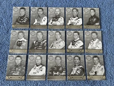 (56) 2014 Press Pass American Thunder Black Color Proof /50 Card Lot Elliot - Image 1 of 4