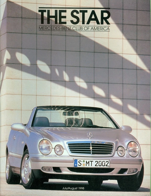1998 The Star Magazine (Mercedes-Benz Club of America) July/August - Image 1 of 1