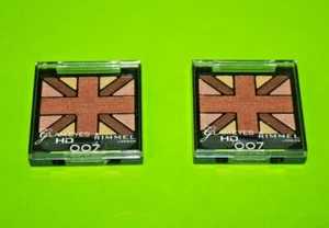 (2) Sombra de ojos cuádruple Rimmel Glam'Eyes HD - 007 corazón de oro sellada - Imagen 1 de 2