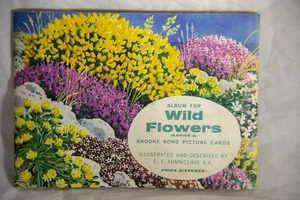 Brooke Bond Picture Cards “Wild Flowers – Series 2” Complete Set - Picture 1 of 10