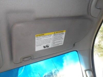 2013-2021 Nissan Frontier Right Passenger Side Sun Visor Gray OEM - Image 1 of 3