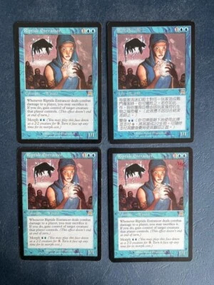 MTG 4X ONSLAUGHT RIPTIDE ENTRANCER MAGIC THE GATHERING ENGLISH + JAPANESE RARE - Image 1 of 4