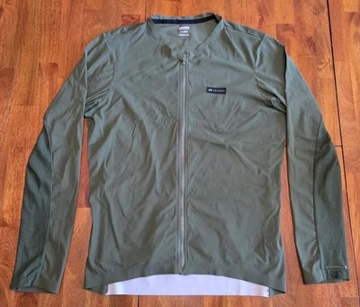 Chaqueta de ciclismo Spexcel manga larga para hombre XLarge verde a prueba de viento repelente al agua  Foto 1 de 4
