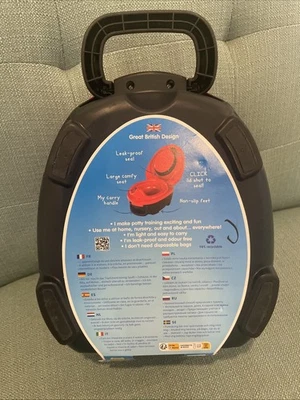 🚗 My Carry Potty – 亮红色儿童旅行便盆 - 全新 — 第 1/4 张图片