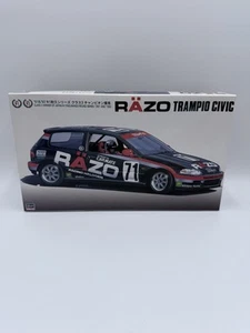 Rare Vintage Hasegawa Razo Trampio #71 Honda Civic EG6 Model Car 51602 Open Box - Picture 1 of 5