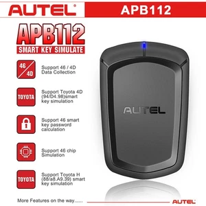 AUTEL APB112 Simulador de Llave Inteligente para MaxiIM IM608/IM508/MX808IM Programa de Llave - Imagen 1 de 17