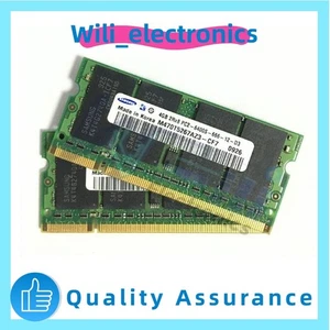 Samsung (M470T5267AZ3CF7) 4GB PC2-6400S 800 MHz DDR2 SODIMM Memory RAM - Picture 1 of 2