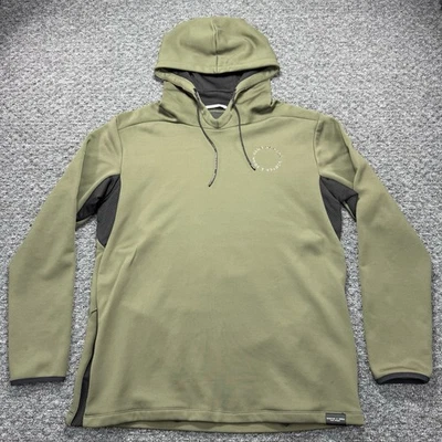 Scotch & Soda Hoodie Adult Large Green Zip Side Club Nomade Performance - Image 1 of 4