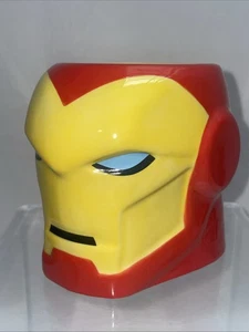 Disney Store 3D Marvel Iron Man Molded Ceramic 12 oz Coffee Mug 2011 - Picture 1 of 7