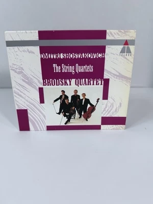 Dmitri Shostakovich The String Quartets 1-15 BRODSKY QUARTET 5CD Box Set IMPORT  - Image 1 of 3