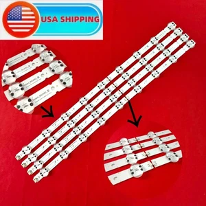 ORIGINAL FOR 65UM6900PUA 65UK6090PUA 65UN6950ZUA SVL650A95 Set of 4 LED Strips - Picture 1 of 5