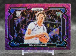 2024 Panini Prizm Draft Rookie Variation Tidjane Salaun Purple Wave Prizm #82 RC - Bild 1 von 2