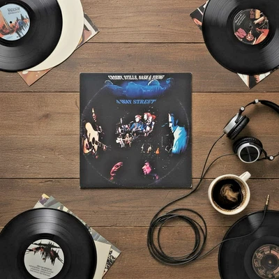 Crosby, Stills, Nash & Young 4 Way Street Vinyl 2 X LP Ultrasonically Cleaned - Image 1 of 4