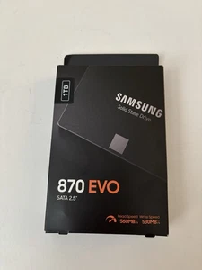 Samsung 870 EVO 1TB 2.5 Inch SATA III Internal SSD - Brand New Sealed - Picture 1 of 5