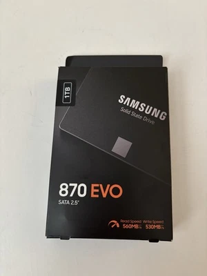 Samsung 870 EVO 1TB 2.5 Inch SATA III Internal SSD - Brand New Sealed - Image 1 of 4