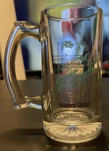 Taza de vidrio Stein vintage Kentucky Thoroughblades para hombre hockey temporada inaugural - Imagen 1 de 6