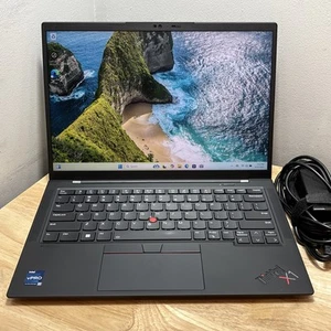 Lenovo ThinkPad X1 Carbon 10th Gen Core i7-1270P 2.2GHZ 32gb 512GB SSD TOUCH W11 - Picture 1 of 8