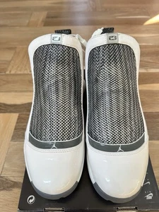 Rare Sample Shoe - Mens 2004 Air Jordan 19 OG 307546-102 Sz 9 Chrome - Picture 1 of 8