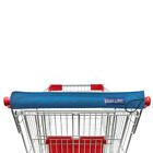BLUE Clean Shopping Cart Handle Guard Reusable Cover Sanitary Washable Wipeable