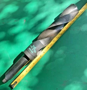 MORSE 2-11/16 MT 5 Morse Taper Drill Bit Metal Lathe Radial Drill Machinist Tool - Picture 1 of 12
