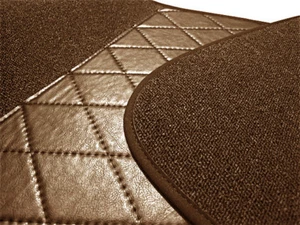 Dark Brown Loop Carpet Set For Mercedes W111 Limousine Fintail 230 1965-1968 - Picture 1 of 2