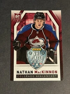 Nathan MacKinnon 2013-14 Panini Jugador del Día RC Novato #RC2 Avalanche - Imagen 1 de 3