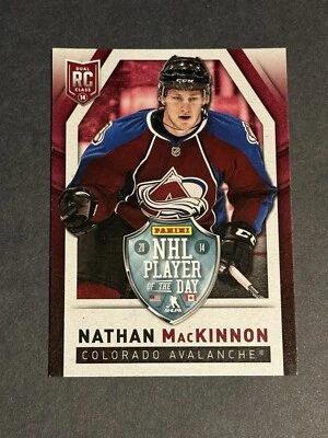 Nathan MacKinnon 2013-14 Panini Player of the Day RC Rookie #RC2 Avalanche - Image 1 of 3