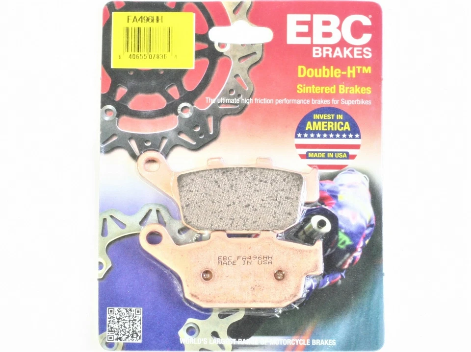 EBC HH Rear Brake Pads 2015 2016 Fits Suzuki GW250 FA496HH - Image 1 of 1