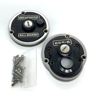 Newell 229-5 Graphite Conventional Fishing Reel Part-side Plate Right And Left - Picture 1 of 6
