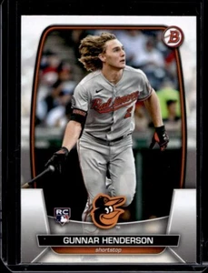 Gunnar Henderson 2023 Bowman Baseball - RC #65 - Baltimore Orioles - Picture 1 of 2