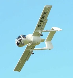 EDGLEY EA 7 OPTICA. Modellbauplan RC mit Canopy - Bild 1 von 5