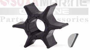 CEF 500364 Water Pump Impeller with Key for Yamaha Outboard Motor 67F-44352-00 - Imagen 1 de 2