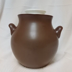 Vintage HALL Pottery Eva Zeisel Casual Living cookie jar storage EUC HTF - Picture 1 of 15