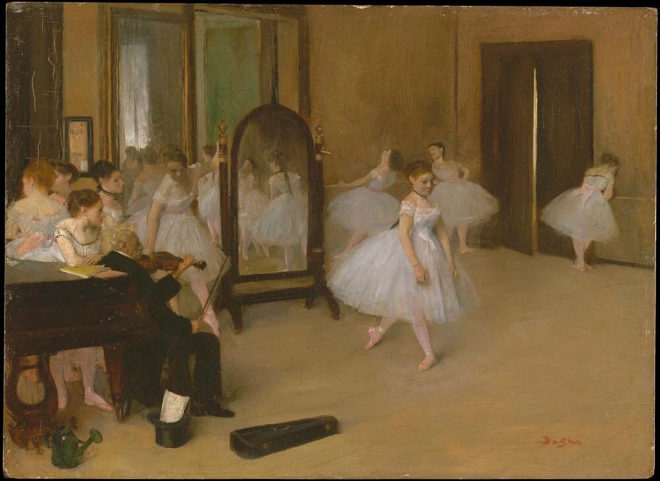 Edgar Degas - The Dancing Class (ca. 1870), A2 Print Poster - image 1 of 1