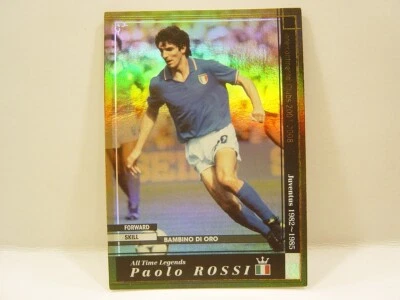 Panini WCCF 2007-08 ATLE Paolo Rossi 1956 Italia Nº20 Juventus FC Leyenda Azzurri Foto 1 de 4