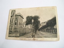 Genova - Chiavari Corso Umberto I - non spedita f. p. pieghe e strappino bordo
