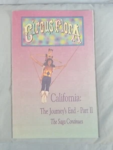 Vtg CIRCUS FLORA Book CALIFORNIA THE JOURNEY'S END Pt 2 The Saga Continues - Picture 1 of 4
