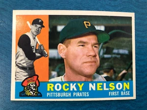 Tarjeta de béisbol 1960 Topps Rocky Nelson #157 (nm) - Imagen 1 de 2