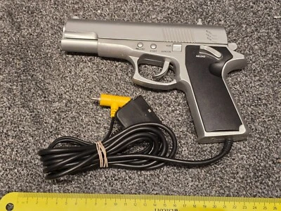 SONY PLAYSTATION 1 PS1 PS2 LIGHT GUN PISTOL  G-Con Joytech Sharpshooter Kickback - Image 1 of 2