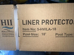 18' Round HII Above Ground Pool Liner Protector | 5-HV/LA-18 | 62899 - Picture 1 of 3
