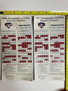 1994 Philadelphia Phillies MLB Magnets - Set of 2