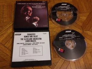 2 Reel To Reel Tape Box Set- Lorin Maazel "Romeo Juliet" 4trk 7-1/2 ips R2R..NEW - Picture 1 of 15