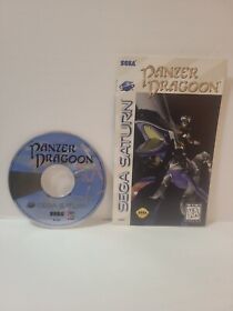 Panzer Dragoon (Sega Saturn, 1995) Game And Manual With ReG CaRD