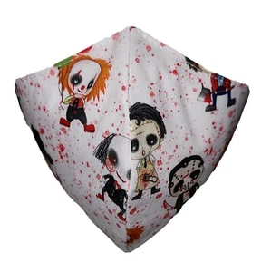 Horror Friends Halloween Print Face Mask - Picture 1 of 7