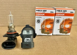 2x New OEM for 08-18 Dodge Osram HB3 Halogen Headlight Bulb 9005 - Picture 1 of 4